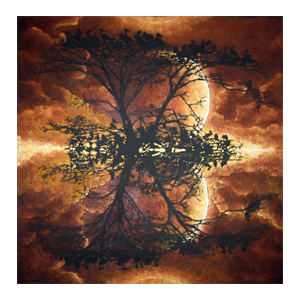 Tree of life : 80 x 80 cm