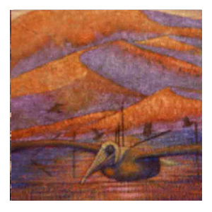 pelican : 50 x 100 cm